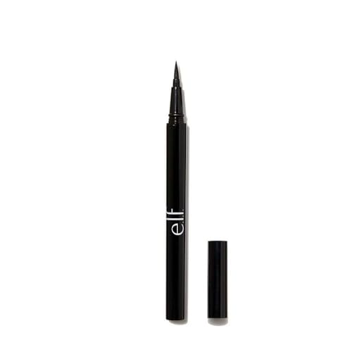e.l.f. Intense H20 Proof Eyeliner Pen, Smooth, Precise, Defines, Enhances, Intensifies, Waterproof, Black, Smudge-Proof 0.7 ml, 1 Count (Pack of 1)