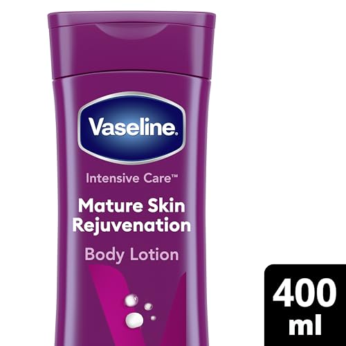 Vaseline Intensive Care Mature Skin Rejuvenation Body Lotion revitalises and firms with 48h moisture for maturing dry skin 400 ml