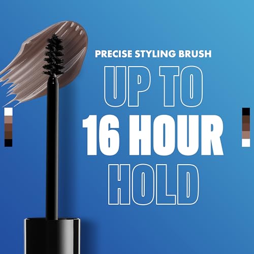 NYX Professional Makeup Brow Glue, Instant Brow Styler, Laminated Brow look, Clear
