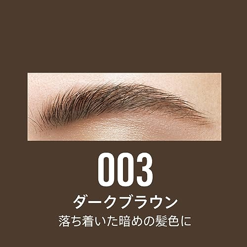 Rimmel London Wonder’Full Brow 24HR Waterproof Brow Gel, with Fibres for Plump Thick Brows, Dark, 4.5 ml (Pack of 1)