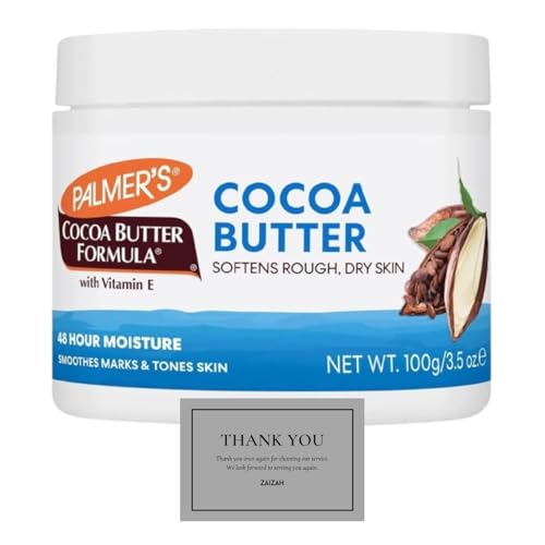 Palmer's Nourishing Cocoa Butter Formula For Rough, Dry Skin - Silky Smooth Skin - Say Goodbye to Dryness 100g