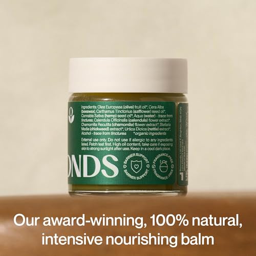 Balmonds Skin Salvation Moisturising Balm 30ml - Natural Eczema & Psoriasis Treatment Suitable for All Ages, Handmade in UK