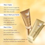 Dove Light to Medium Self Tan Lotion 1 Gradual Tan Lotion For Sun-Kissed Skin Tanning Lotion For All Skin Types 200 ml
