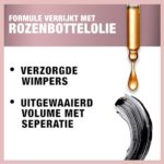 Maybelline New York, Volume Mascara, Lash Sensational, Colour: Very Black, 9.5 mL