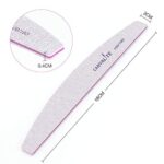 10 PCS Professional Nail Files Double Sided Emery Board(100/180 Grit) Nail Styling Tools Pet Grooming Tools for Home and Salon Use