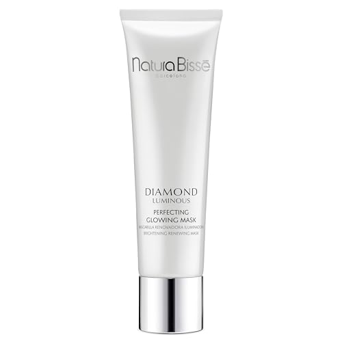 Natura Bissé Diamond Luminous Perfecting Glowing Mask, Brightening Facial Mask, Hydrates, Brightens & Smooths, 3.5 Oz