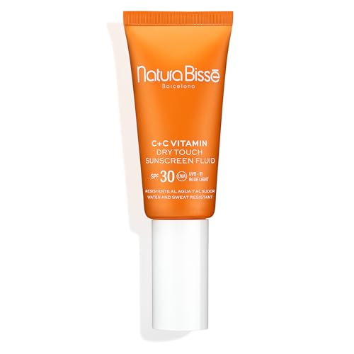 Natura Bissé C+C SPF 30 Dry Touch Sunscreen Fluid, High Protection, Anti-Aging, Hydrating & Water-Resistant, 30ml