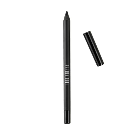 Lord & Berry SMUDGEPROOF Eye Liner - Soft & Creamy VEGAN Formula, Long Lasting Morning To Night Waterproof Eyeliner Pencil, Easy To Use Eye Makeup