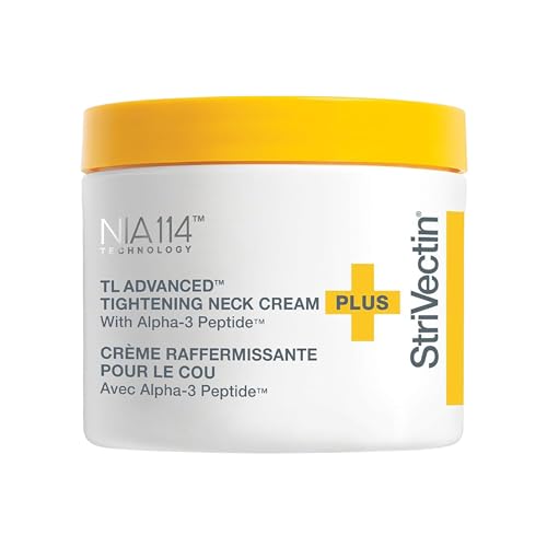 StriVectin Tighten & Lift Advanced Neck Cream PLUS with Alpha-3 Peptides™ for Neck & Décolleté, Smoothing Look of Wrinkles & Fine Lines, Improves Crepey Skin & Vertical Lines, for Soft Smooth Skin