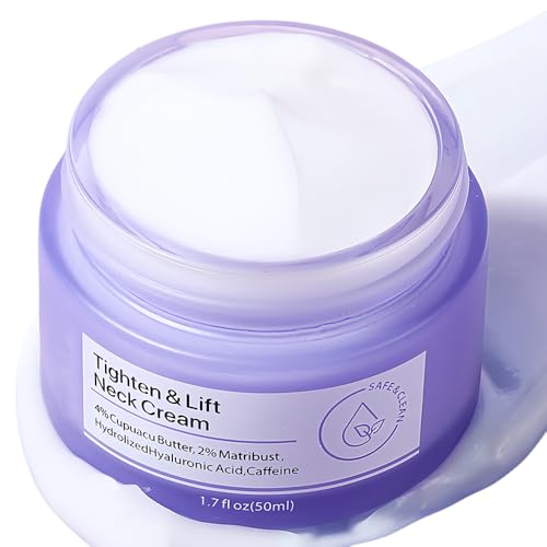 Neck Firming Cream, Tightening and Repair Decolletage Cream, Neck Firming and Repair Cream, Tighten and Lift Neck Cream,50 ML