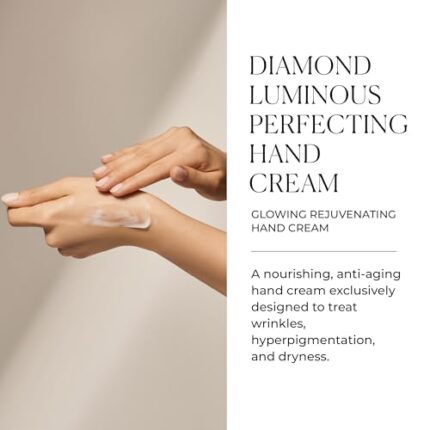 Natura Bissé Diamond Luminous Perfecting Hand Cream, Glowing Rejuvenating Hand Moisturizer, Hydrates, Repairs, Rejuvenates & Brightens, 2.5 Oz