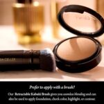 LAURA GELLER NEW YORK Baked Double Take Powder Foundation (Porcelain) Long-Wearing, Full Coverage With Breathable Classic Matte Finish, Never Cakey With Anti-Aging Ingredients