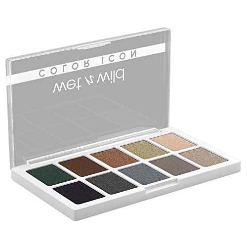 Wet 'n' Wild, Color Icon 10-Pan Palette, Eyeshadow Palette, 10 Richly Pigmented Colors for Everyday Makeup, Long-Lasting and Easy to Blend Formula, Lights Off