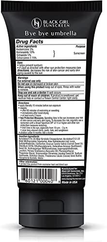 SPF 30 Sunscreen - Made by Women of Color with Natural Ingredients and Formulated for People of Color, No Synthetic Fragrance and Cruelty Free - 3 FL OZ, White