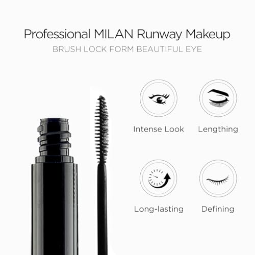 LORD & BERRY Back In Black Mascara, Black 22 ml