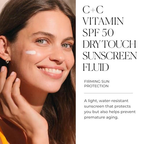 Natura Bissé C+C SPF 30 Dry Touch Sunscreen Fluid, High Protection, Anti-Aging, Hydrating & Water-Resistant, 30ml