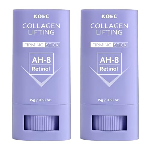 ANGEL SILK Retinol Neck Firming Cream - Best for Tightening Sagging Skin, Collagen Neck Cream for Sagging and Tighten, AH-8 Tighten and Lift Neck Care Stick (2pcs)