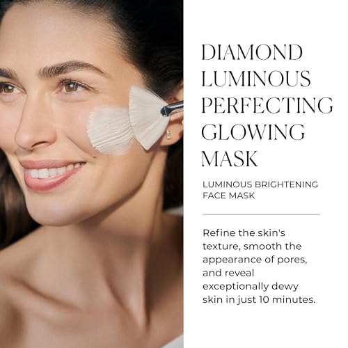 Natura Bissé Diamond Luminous Perfecting Glowing Mask, Brightening Facial Mask, Hydrates, Brightens & Smooths, 3.5 Oz