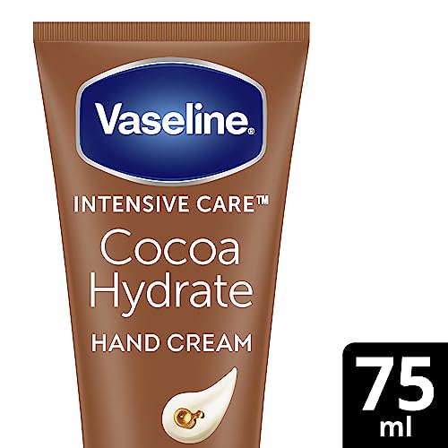 Vaseline Intensive Care Cocoa Hydrate moisturiser with ultra-hydrating lipids and shea butter Hand Cream for dry hands 75 ml