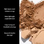 LAURA GELLER NEW YORK Baked Double Take Powder Foundation (Porcelain) Long-Wearing, Full Coverage With Breathable Classic Matte Finish, Never Cakey With Anti-Aging Ingredients