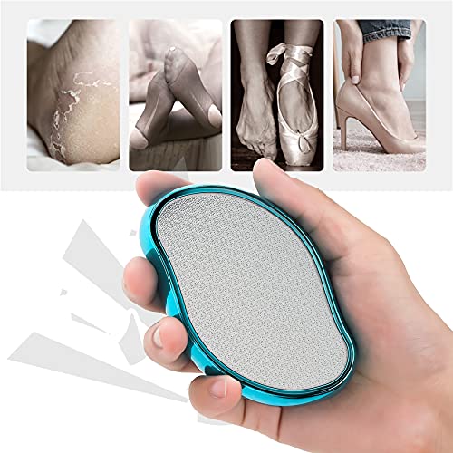 BEZOX 2in1 Nano Glass Foot File for Foot Spa, Home Salon -Highly Effective Callus Remover Wake Up Velvety Feet