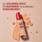 Rimmel Lasting Finish 35Hr Foundation 200 Soft Beige, Full Coverage, Hydrating, SPF20, Hyaluronic Acid, Vitamin E, 2% Niacinamide, All Day Wear, Vegan, Cruelty Free