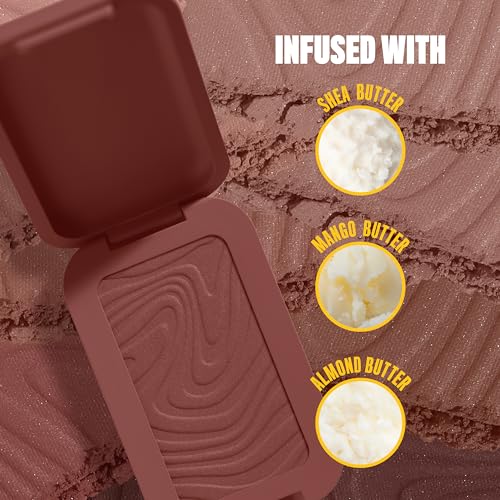 NYX Professional Makeup Buttermelt Powder Bronzer, Up To 12H Wear, Fade & Transfer Resistant, Shade: All Butta'd Up