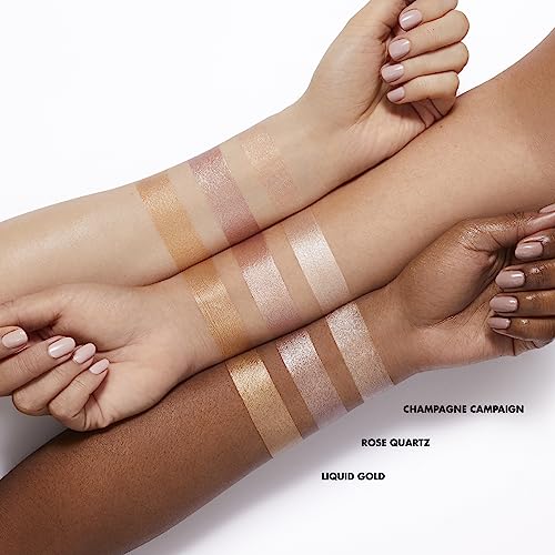 e.l.f. Halo Glow Highlight Beauty Wand, Liquid Highlighter Wand For Luminous, Glowing Skin, Buildable Formula, Vegan & Cruelty-free, Champagne Campaign
