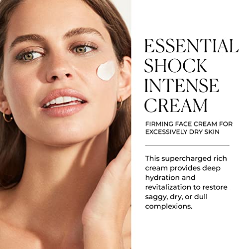 Natura Bissé Essential Shock Intense Cream, Rich Firming Face Cream, Nourishes, Firms & Rejuvenates, For Dry & Normal Skin, 2.5 Oz