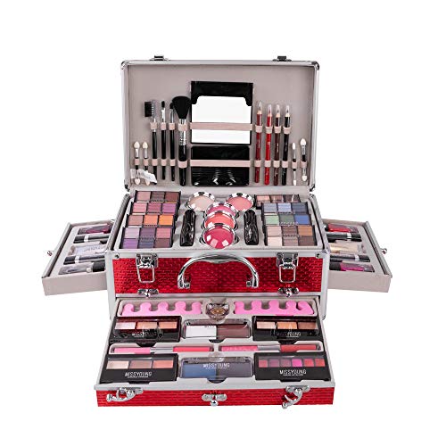 CHSEEO Multi-purpose Makeup Kit All-in-One Makeup Gift Set Makeup Essential Starter Kit Lip Gloss Blush Brush Eyeshadow Palette Highly Pigmented Cosmetic Palette #2