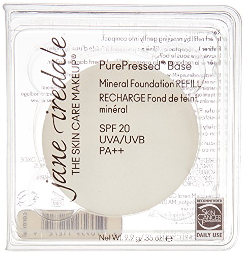 Jane Iredale PurePressed Base SPF 20 Refill, Caramel, 9.9 g