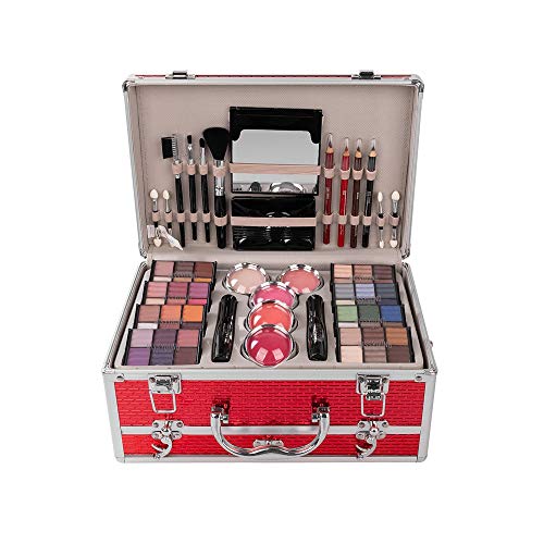 CHSEEO Multi-purpose Makeup Kit All-in-One Makeup Gift Set Makeup Essential Starter Kit Lip Gloss Blush Brush Eyeshadow Palette Highly Pigmented Cosmetic Palette #2
