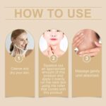 AH-8 Firming Neck Cream, Tighten and Lift Neck Cream with Double Roller Massage, Reduce Wrinkles Fine Lines And Double Chin, Firm and Lift Sagging Skin(120g)