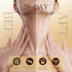 AH-8 Firming Neck Cream, Tighten and Lift Neck Cream with Double Roller Massage, Reduce Wrinkles Fine Lines And Double Chin, Firm and Lift Sagging Skin(120g)