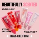 Collection Cosmetics Plumping, High-Shine, Non-Sticky, Plump Me Up Scented Lip Gloss, 10ml, Clear, Peppermint