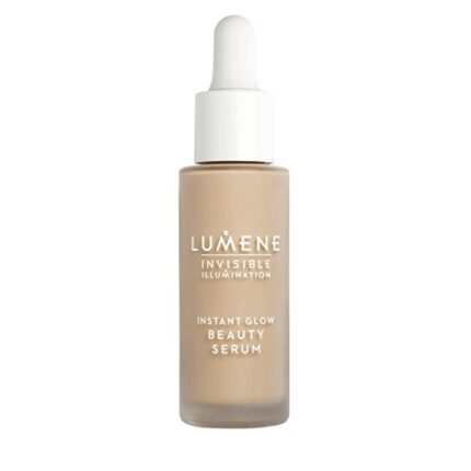 LUMENE Invisible Illumination Instant Glow Beauty Serum, Vegan, Medium, 30ml