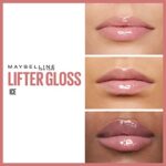 Maybelline Lifter Gloss Hydrating Lip Gloss with Hyaluronic Acid 002 Ice