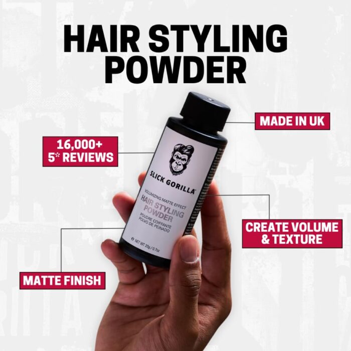 Slick Gorilla Hair Styling Texturising Powder 20g