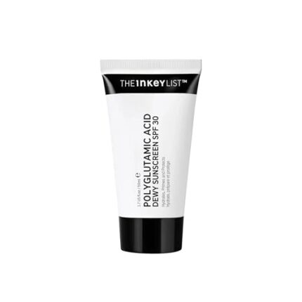 The INKEY List Polyglutamic Acid Dewy Sunscreen SPF 30 50ml, Primes and Protects, Non-Greasy, Vegan Friendly, Suitable For All Skin Types
