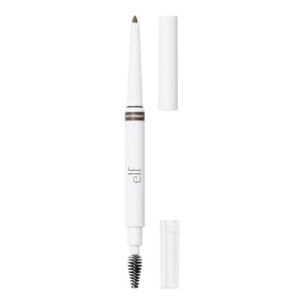 e.l.f. Instant Lift Waterproof Brow Pencil, Long-Lasting Eyebrow Pencil For Grooming & Shaping Brows, Vegan & Cruelty-Free, Deep Brown