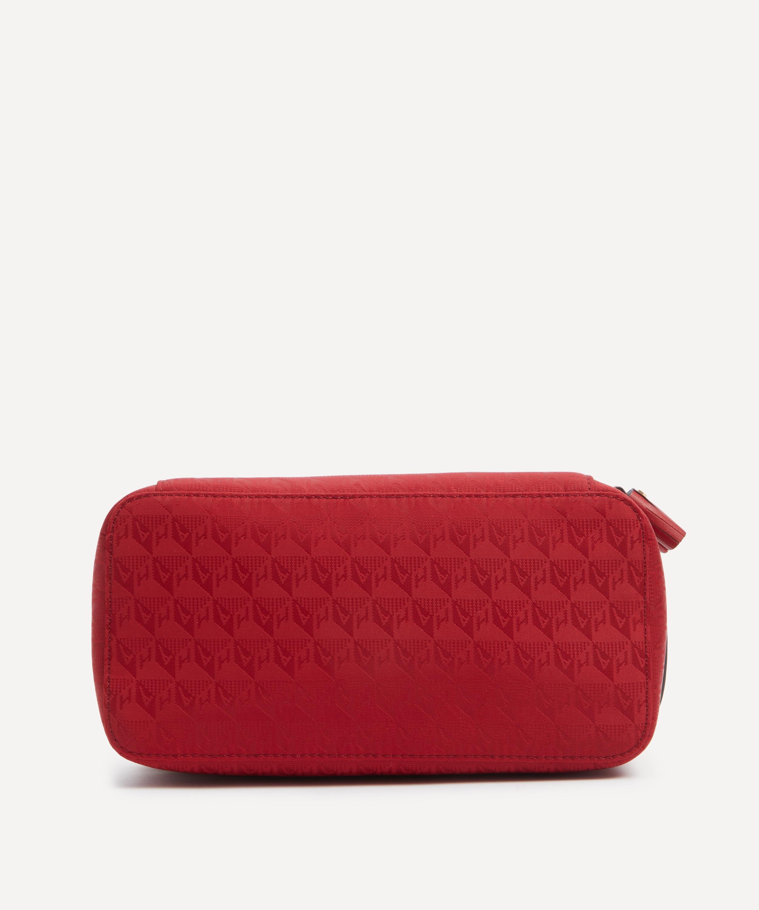 Anya Hindmarch Red Logo Make-Up Pouch